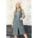 Women's dress, size 54, gray color