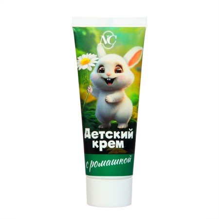 Cream Children's Neva Cosmetics with chamomile extract, 75 ml