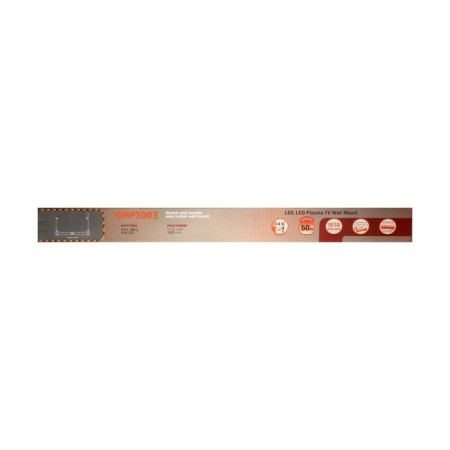 GMP 3003 bracket, fixed, 32-60 ", up to 50 kg, 14.5 mm from ST, black-3