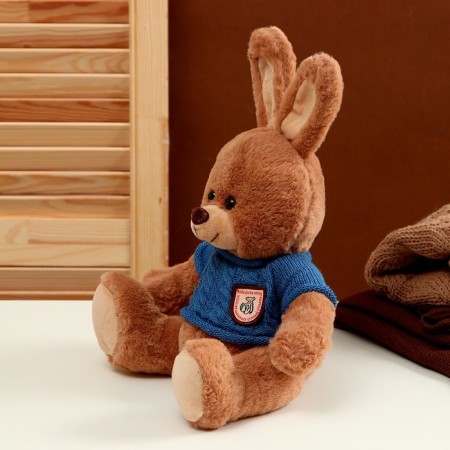Soft toy "Bunny", in a sweater, 25 cm, color mix-1