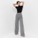 Women's pants Minaku: classic color gray, rn 50