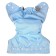 Panties-scammer, reusable, carbon-bamboo fabric, blue color, from 0-36 months.
