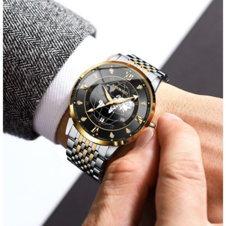 Men's wrist watches, D-4 cm, L-26 cm strap, 5 atm, luminous-1