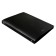 Folder on 4 rings A4, Erichkrause "Diamond Total Black", 24 mm, 550 μm, embossing, black