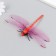 Magnet Plastic "Dragonfly" Lyndenia "9.5x13 cm mix