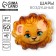 Foil ball 23 "Leo", set of 50 pcs.