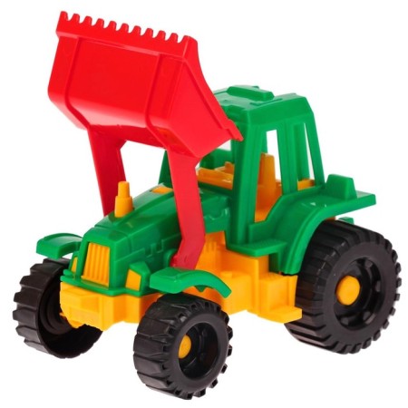 Tractor "Izhora", with grader-4
