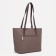 Bag Female Tout on the zipper David Jones, brown color