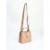 Bag Female Tout with zipper, beige color