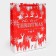 Gift, laminated, "deer" package, 31 x 40 x 11.5 cm