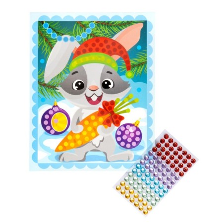 New Year! Drawing from Rhubes "Bunny with a gift"-3