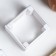 Kashpo wooden 12 × 11 × 9 cm "odnushka light", two -string, heart, white give beautifully