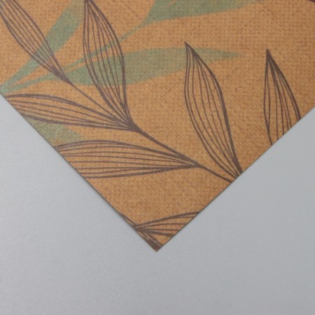 Scrapbooking paper bilateral craft "Flora" density 180 grams set 5 pcs 30.5x32 cm-4