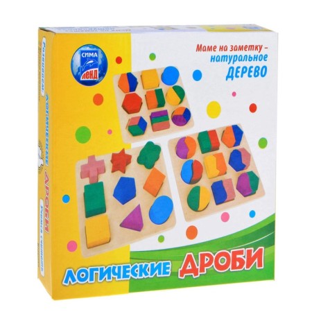 Puzzle "Logic figures", set of 3 pcs.-6