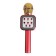 Microphone for Karaoke Belsis Ma3002BK, 3 W, 1200 mAh, Bluetooth, FM, Microsd, Red