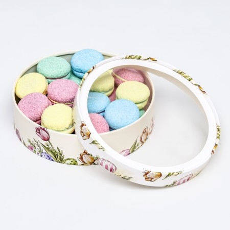 Box "Tulips and Eggs", hooked, 20 x 6 cm-2