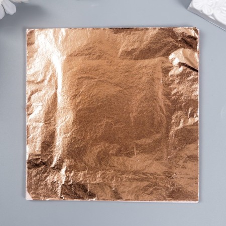 Potal for decorating a set of 50 sheets "Copper" 14x14 cm in a package-1