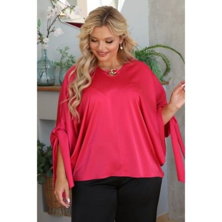 Female suit, size 48, fuchsia color-15