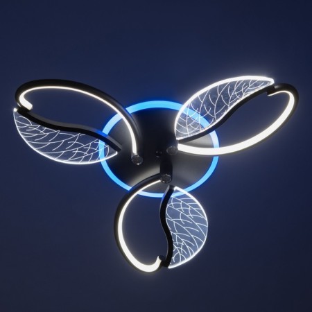 Astrid chandelier 3XLED 66W 3000-6000K RGB black 60x60x8cm-9