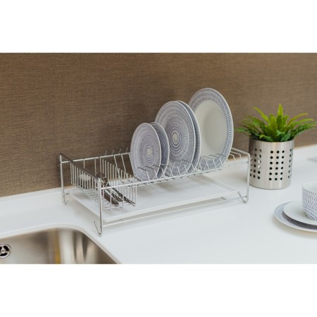 Dishes for dishes with a pallet, 40 × 23 × 15 cm, color chromium-3