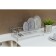 Dishes for dishes with a pallet, 40 × 23 × 15 cm, color chromium