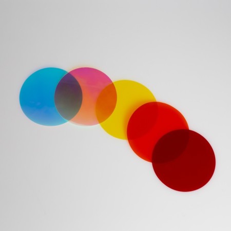 Light device "Sunset" on the leg, 5 cartridges, glow warm white, 5 V-6