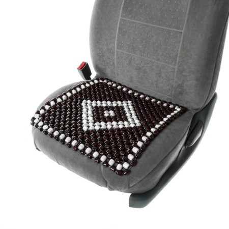 Torso massager cape in a seat 42 × 42 cm, wood, mix-8