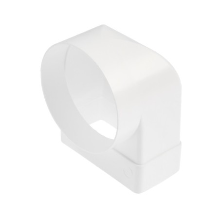 Zein connector, 55x110 mm, d = 100 mm, angular, ventilation-3