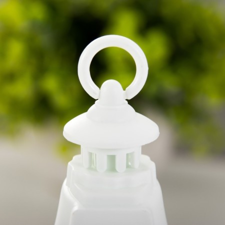 Nightmare "Frozen candle" 3xlr1130 White 5x8.5x15 cm Risalux-4