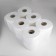 White toilet paper with perforation, for the dispenser, 2 layers, 160 meters