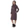 A dress from a footer, size 48, brown color