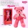 Soft toy "The most beautiful", pink bear