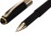 Ballic handle BrunovisConti. Monaco, node 0.5 mm, blue rod, black body
