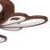 Causteen with PDU 661342/12 LED 140W Dimmer 3 modes 3000-6000k coffee 59x59x8 cm Bayerluux