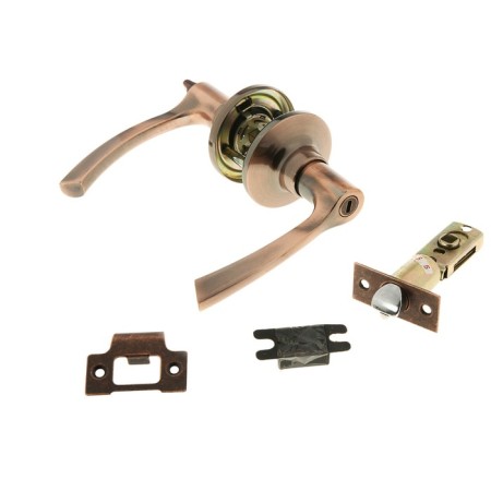 Latch (fashion 3186), interior, latch, color copper-1