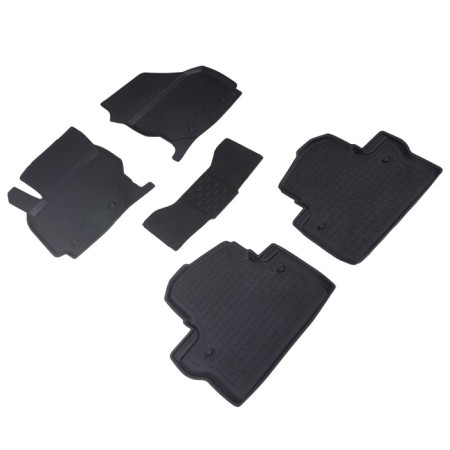Rubber rugs with high side for Volvo XC-70, 2013-2017