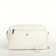 Women's bag with lightning, white color