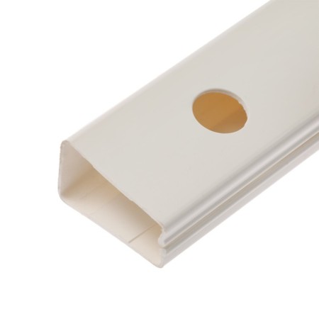 Ufakor cable channel, 40x25 mm, l = 2000 mm, white-1