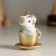 Souvenir Polystone Suspension "Penguin in a cup" 5.5x4x6 cm