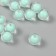Beads for creativity plastic "pistachi" glossy set 30 g d = 1.6 cm