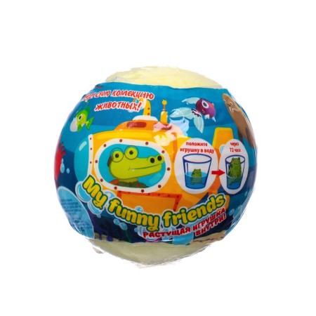 Baby Baths My Funny Friends, with a growing toy, 130 g