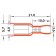 STETERY STEETER INDENDED NEEZDE 4 mm 0.5-1.5 mm² (RSHI-M 1.5-4/RUSY 1.25-5-4) Red rexant