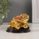 NECKE Gold "Toad on ingots" 7.5 x 6 x 5.5 cm