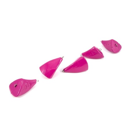 Cargo of a bullet exentric painted pissy Yaman 5 pcs., 60 g, purple-3