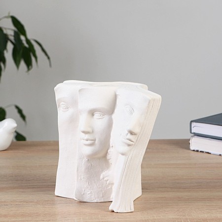 VAZ Coramics Table "Valentine" Attraction, 16 cm, white-2