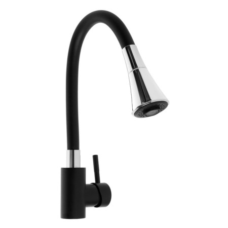 Zein Z3403 kitchen mixer, silicone spout, 40 mm cartridge, dual -mode aerator-2