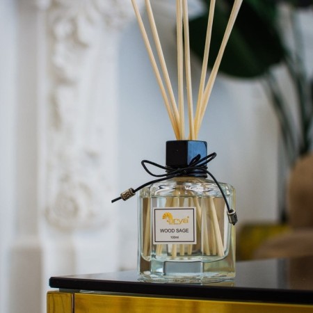 Diffusor with sticks ARYA Home Reed Wood Sage, 120 ml-1