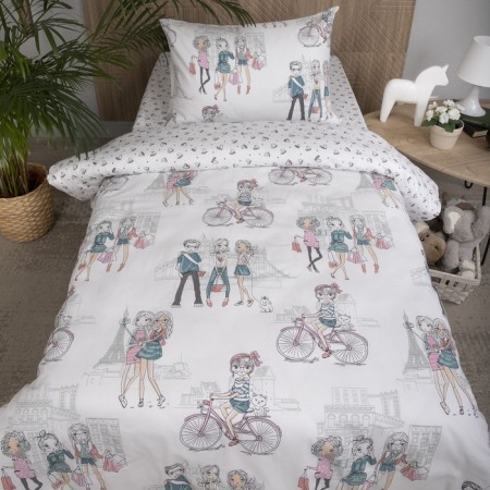 Bed linen 1.5 joint venture "Students", size 145x215 cm, 143x215 cm, 50x70 cm