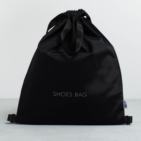 Back for shoes, black color, two types of pens, textiles 30 x 40 cm-2