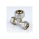 Aquasfera tee 7012-08, crimping, d = 32 x 20 x 32 mm, transition, brass